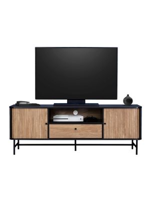 Imagen 2 del producto Rack de TV Top Living Charcoal con Puertas Corredizas