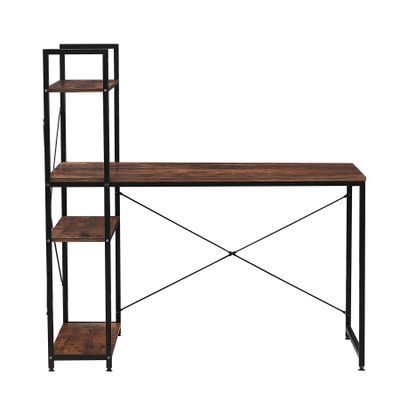 Escritorio Estilo Industrial Relan Estantería Lateral Desk 4