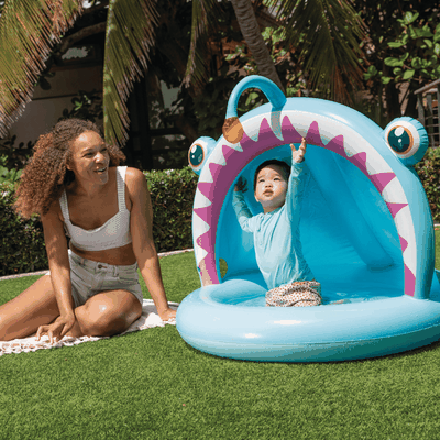Imagen 2 del producto Piscina inflable Intex Pez Linterna 127x102 Cm Angler Fish
