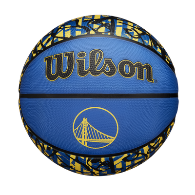 Balón Basketball Wilson NBA Team Graffiti Golden State Warriors Tamaño 7