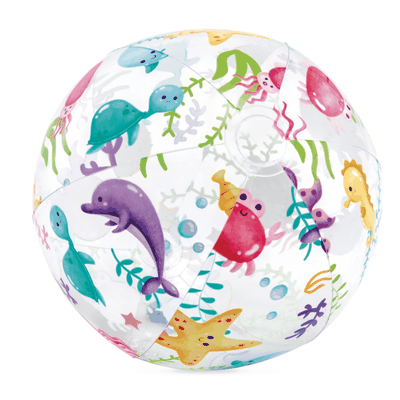 Pelota Inflable Intex Estrella de Mar 51 cm Lively Print Ball