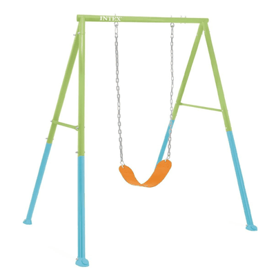 Set Columpio 2 en 1 Intex Two in One Swing Set Verde Azul