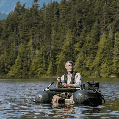 Imagen 2 del producto Bote inflable Intex Big Catch Protm Fishing Tube Set Capacidad 140 Kg + Remos + Inflador