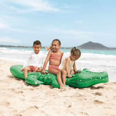 Imagen 2 del producto Flotador Inflable Diseño Intex Cocodrilo Grande 203x114 Cm Giant Gator