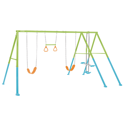 Imagen 1 del producto Set Columpio de 4 Accesorios Intex Four Feature Swing Set Verde Azul