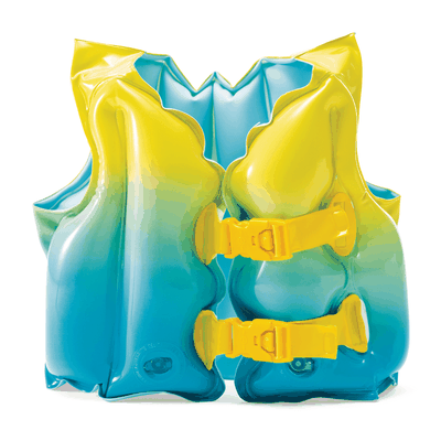 Flotador Inflable Bebé Intex Chaleco Laguna Azul Capacidad 23 Kg Blue Lagoon