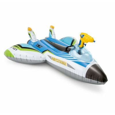 Imagen 2 del producto Flotador Inflable Diseño Intex Avion con Pistola de Agua