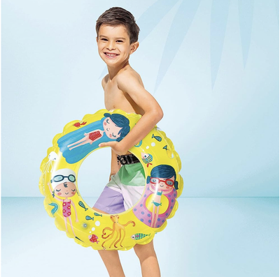 Imagen 2 del producto Flotador Inflable Redondo Intex Girls 61 Cm Transp