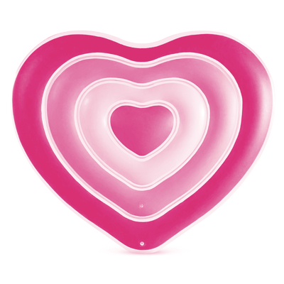 Flotador Inflable Mat Intex Corazón 155x135x25 Cm Sweetheart