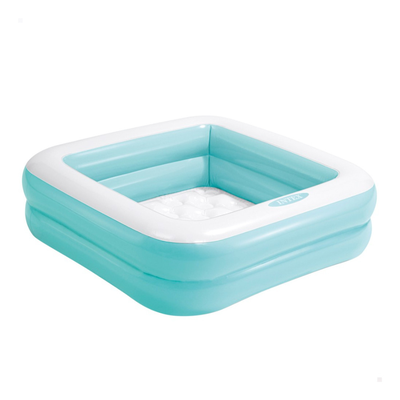 Piscina Bebé Inflable Intex Play Box 86x86x25 Cm Azul