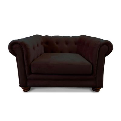 SOFA FLORENCIA 1C TELA VELVET CHOCOLATE