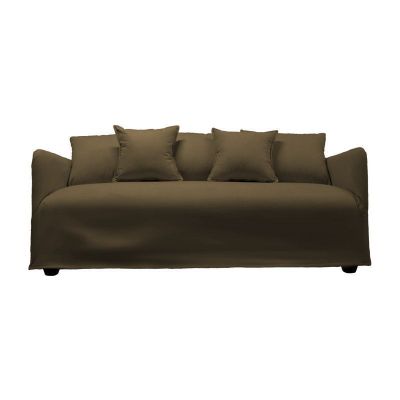 Sofá Dua Chenille Cafe 3C