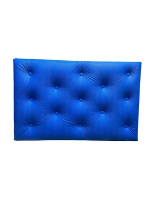 Imagen 1 del producto Respaldo 1 Azul Eco Cuero Felpa Muebles Rimar