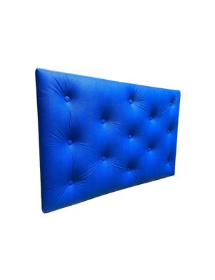 Imagen 2 del producto Respaldo 1 Azul Eco Cuero Felpa Muebles Rimar