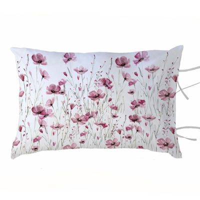 FUNDA ALMOHADA FLORCITAS UNICORNIO 50X70