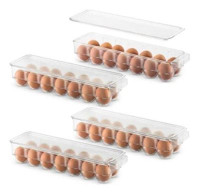 Imagen 2 del producto Organizador Plástico Almacenador Transparente 12 Huevos