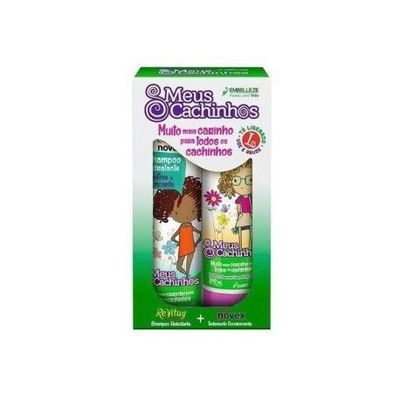 KIT SHAMPOO + ACONDICIONADOR MEUS CACHINHOS NOVEX
