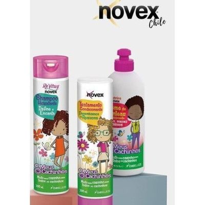 Imagen 2 del producto KIT SHAMPOO + ACONDICIONADOR MEUS CACHINHOS NOVEX