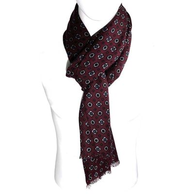 Imagen 1 del producto Bufanda de lana PH008 burdeos