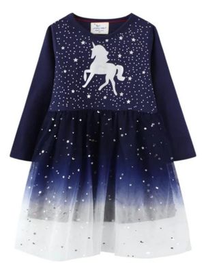 Imagen 1 del producto Vestido Manga Larga Tul Niña