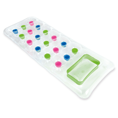 Flotador Inflable Pocket Suntanner 188x71 Cm Verde