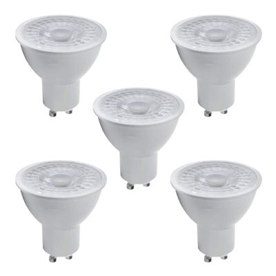 Pack 5 Ampolleta LED Dimeable GU-10 5,5W