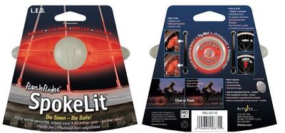 Luz para bicicleta rojo Nite ize