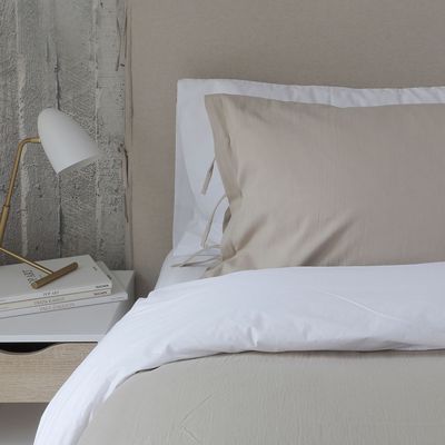 CUBREPLUMÓN ALGODÓN STONE WASH ARENA 1,5 PLAZA