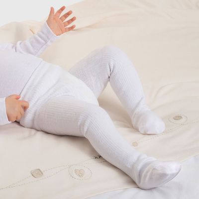 BALLERINA ALGODON BEBE BLANCO MOTA