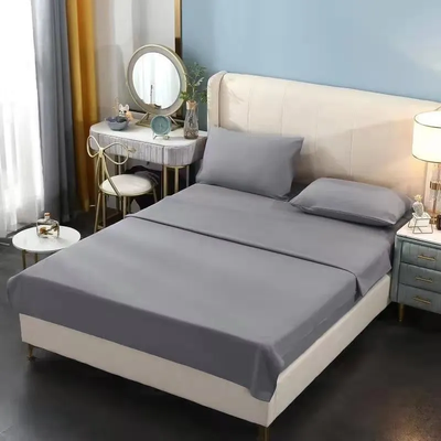 Juego de Sábana 200 Hilos en 1.5 Plazas color Gris