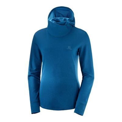 POLERON AGILE LS HOODIE W
