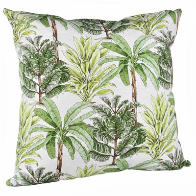 Imagen 2 del producto Set 2 cojines Lona Española Palmeras  50x50 Verde