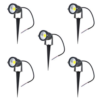Imagen 1 del producto Pack 5 Foco LED Estaca Jardín 7W Cálido