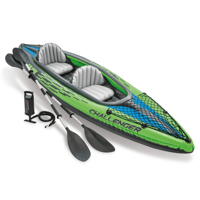 Kayak Inflable Challenger K2 Set Cap. 2 Personas