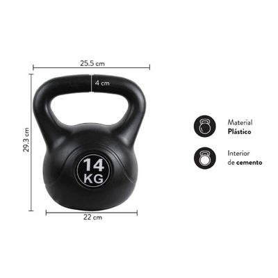 Imagen 2 del producto Kettlebell – Pesa Rusa 14 kg