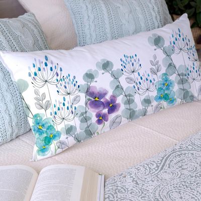 Imagen 2 del producto COJÍN ALGODÓN JARDÍN DE PENSAMIENTOS XL