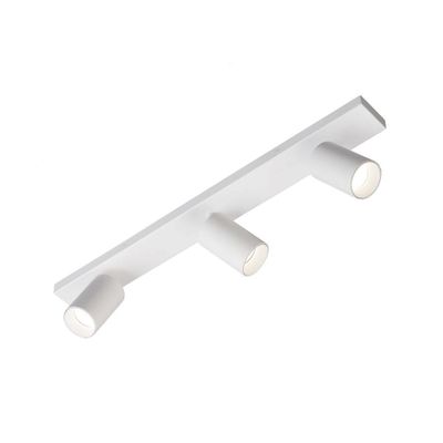 Imagen 2 del producto Foco Spotlight Blanco 3x Con Ampolleta 5,5W GU-10 Neutro M