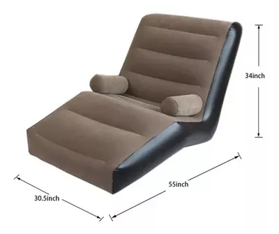 Imagen 2 del producto Sofá Silla Inflable Con Inflador 
