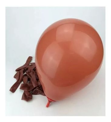 Imagen 2 del producto Pack 12 Set De Cumpleaños Globos Cumpleaños Globo Marron