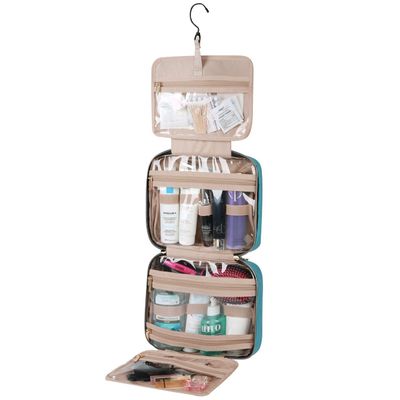 Imagen 2 del producto Bagsmart Neceser de Viaje Bonchemin con Gancho Mediano Turquesa