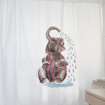 Imagen 2 del producto CORTINA DE BAÑO ALGODÓN ELEFANTA