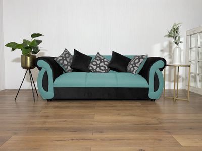 Imagen 2 del producto Sofá New Dominga Verde 3 Cuerpos