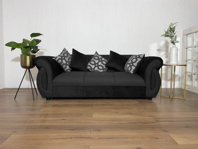 Imagen 2 del producto Sofá New Dominga Grafito 3 Cuerpos