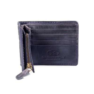 Imagen 2 del producto Billetera  Coco 993.2  Calavera Azul Gino Rodinis 