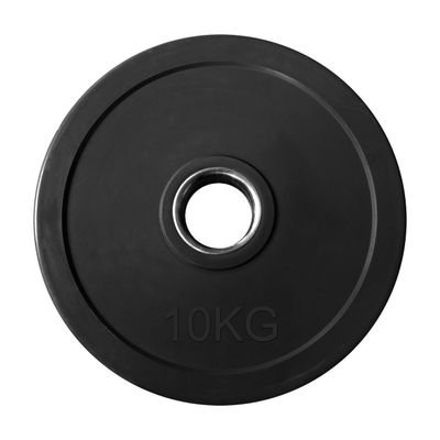 Disco Olímpico Engomado 10 kg  NEGRO
