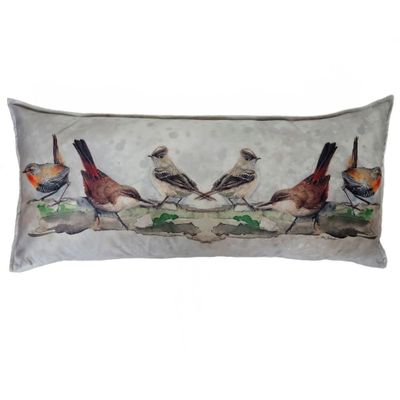 FUNDA COJÍN VELVET NATIVOS LÍNEA XL