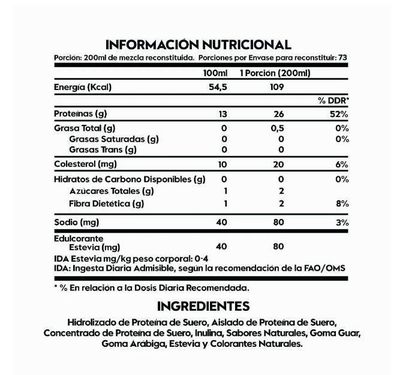 Imagen 2 del producto PROTEINA WHEY DELICIOSA 5 LB CHOCOLICIOSO+ CREATINA 400GR SIN SABOR