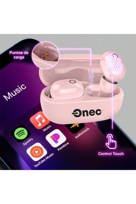 Imagen 2 del producto Audífonos Earbuds Reisen Lite Travel In-ear Rosa