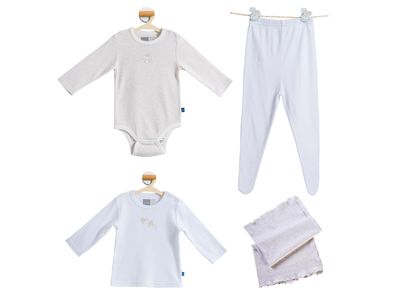 SET 4 PIEZAS ALGODÓN