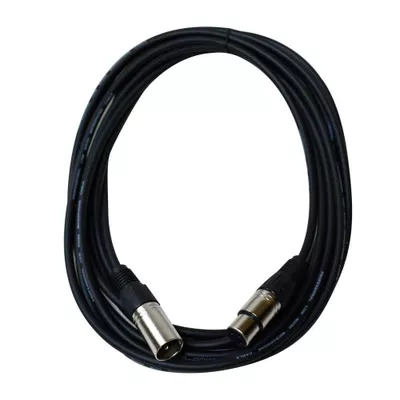 CABLE MICROFONO BALANCEADO XLR M-XLR H (5MTS)